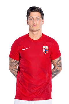 Mathias Normann of the Norwegian national football team