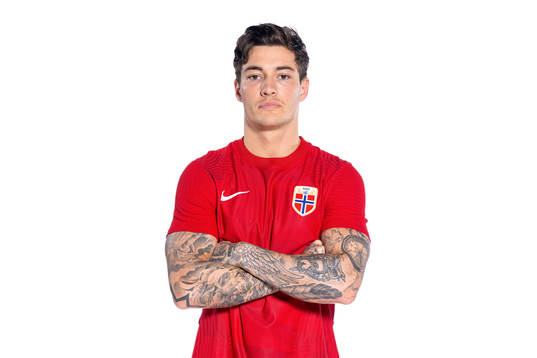 Mathias Normann of the Norwegian national football team