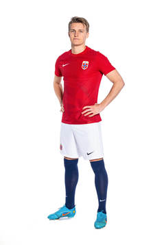 Martin Ødegaard of the Norwegian national football team