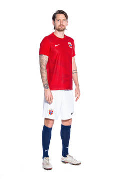 Stefan Strandberg of the Norwegian national football team