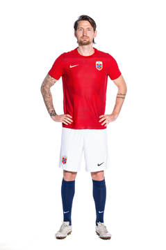 Stefan Strandberg of the Norwegian national football team