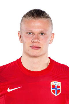 Erling Braut Haaland of the Norwegian national football