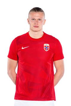 Erling Braut Haaland of the Norwegian national football