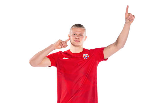 Erling Braut Haaland of the Norwegian national football