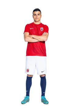 Mohamed Elyounoussi of the Norwegian national football team