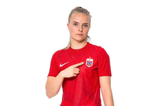 Emilie Woldvik of the Norwegian women’s national football