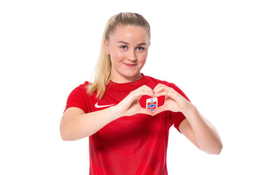 Anna Jøsendal of the Norwegian women’s national football