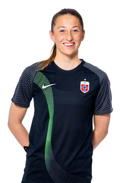 Goalkeeper Cecilie Fiskerstrand of the Norwegian women’s