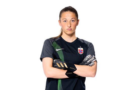 Goalkeeper Cecilie Fiskerstrand of the Norwegian women’s
