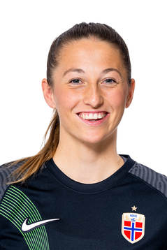 Goalkeeper Cecilie Fiskerstrand of the Norwegian women’s