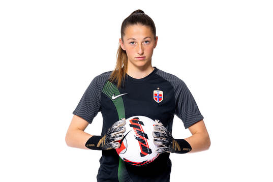 Goalkeeper Cecilie Fiskerstrand of the Norwegian women’s
