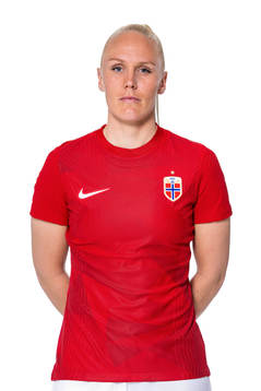 Maria Thorisdottir of the Norwegian women’s national