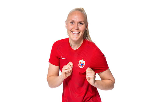 Maria Thorisdottir of the Norwegian women’s national