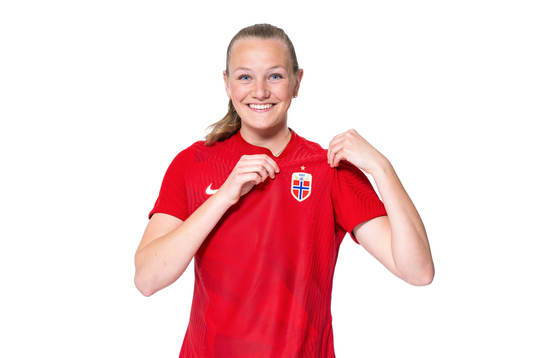 Frida Maanum of the Norwegian women’s national football