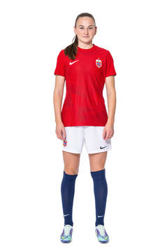 Vilde Hasund of the Norwegian women’s national football