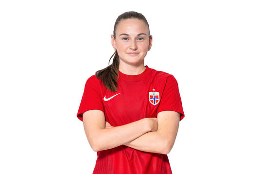 Vilde Hasund of the Norwegian women’s national football