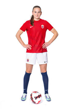 Vilde Hasund of the Norwegian women’s national football