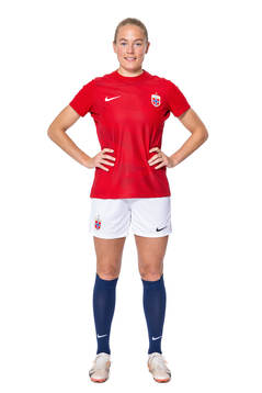 Guro Bergsvand of the Norwegian women’s national football
