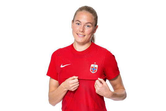 Guro Bergsvand of the Norwegian women’s national football