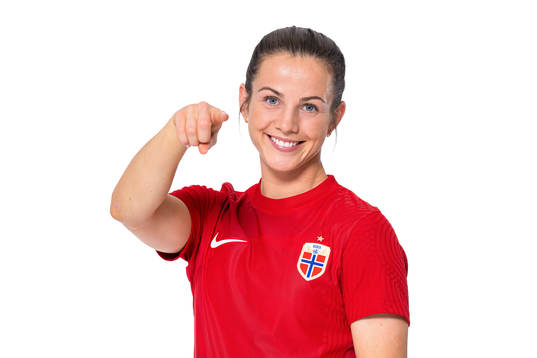 Tuva Hansen of the Norwegian women’s national football