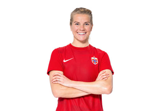 Ada Hegerberg of the Norwegian women’s national football