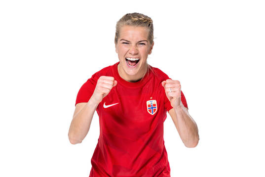 Ada Hegerberg of the Norwegian women’s national football