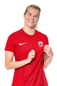 Ada Hegerberg of the Norwegian women’s national football
