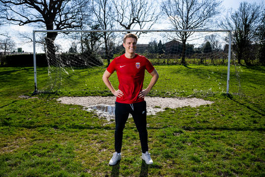 Martin Ødegaard of the Norwegian national football team