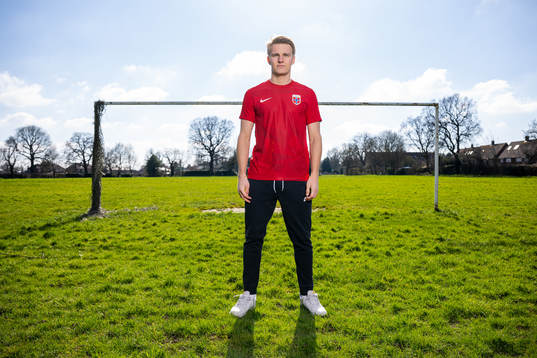 Martin Ødegaard of the Norwegian national football team