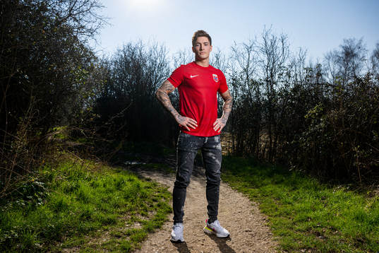 Mathias Normann of the Norwegian national football team