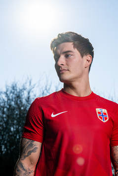 Mathias Normann of the Norwegian national football team