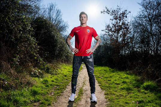 Mathias Normann of the Norwegian national football team