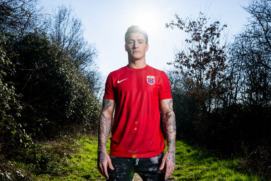 Mathias Normann of the Norwegian national football team