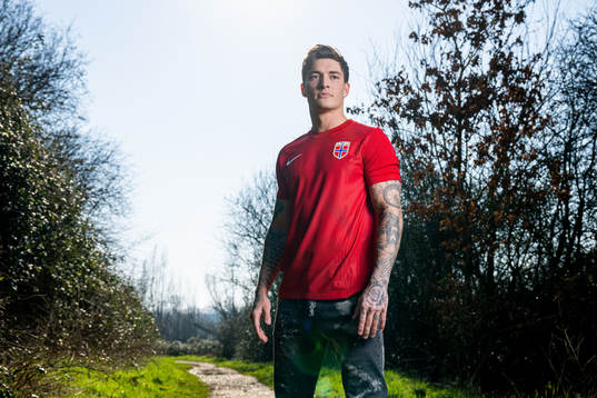 Mathias Normann of the Norwegian national football team