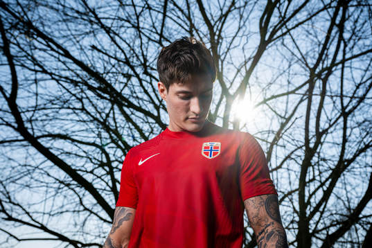 Mathias Normann of the Norwegian national football team
