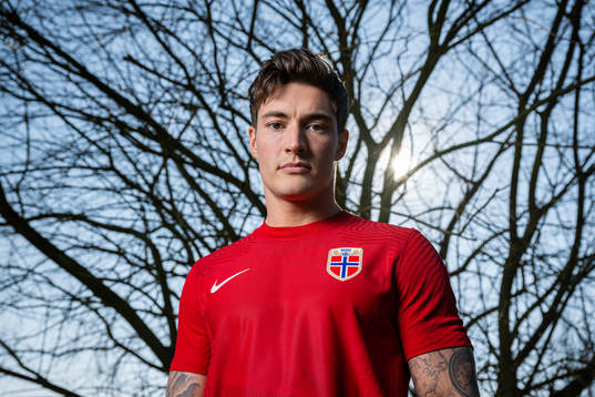 Mathias Normann of the Norwegian national football team