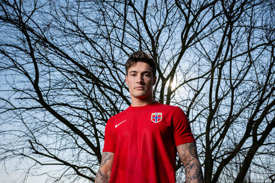 Mathias Normann of the Norwegian national football team