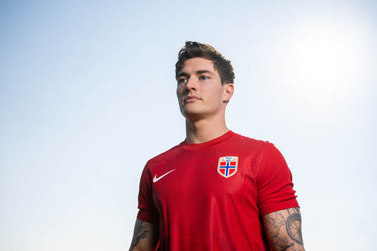 Mathias Normann of the Norwegian national football team