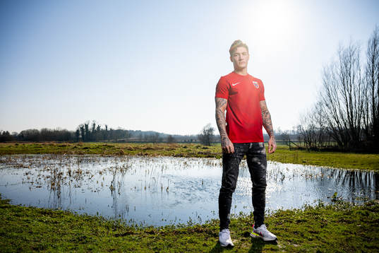 Mathias Normann of the Norwegian national football team