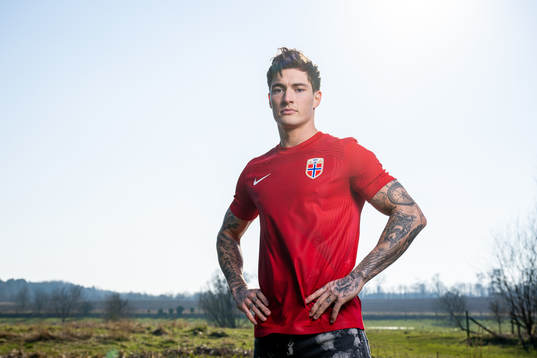 Mathias Normann of the Norwegian national football team