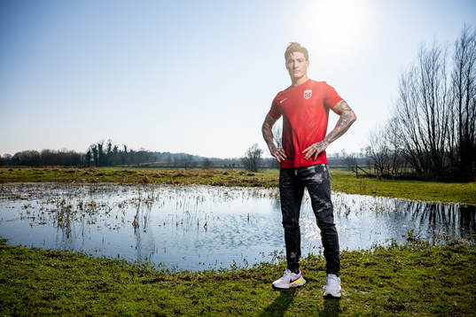 Mathias Normann of the Norwegian national football team