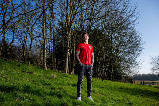 Mathias Normann of the Norwegian national football team
