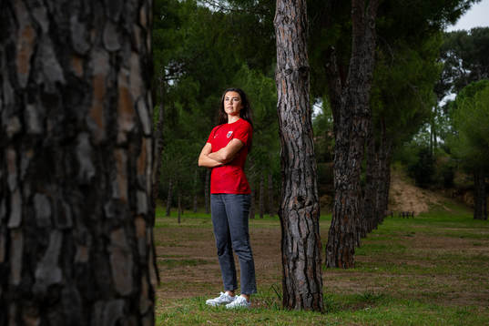 Ingrid Syrstad Engen of the Norwegian national football