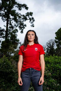 Ingrid Syrstad Engen of the Norwegian national football