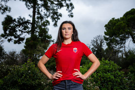 Ingrid Syrstad Engen of the Norwegian national football