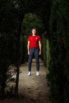 Ingrid Syrstad Engen of the Norwegian national football
