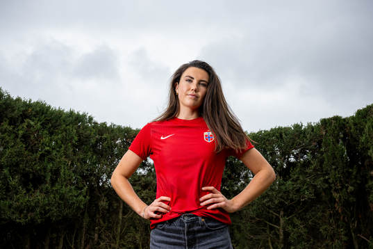Ingrid Syrstad Engen of the Norwegian national football