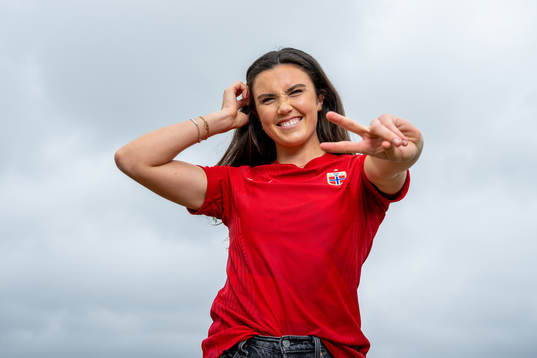 Ingrid Syrstad Engen of the Norwegian national football