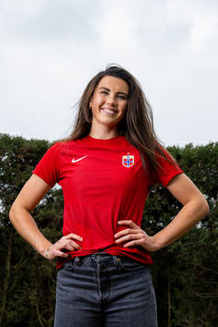 Ingrid Syrstad Engen of the Norwegian national football