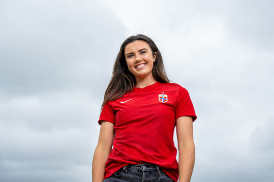 Ingrid Syrstad Engen of the Norwegian national football